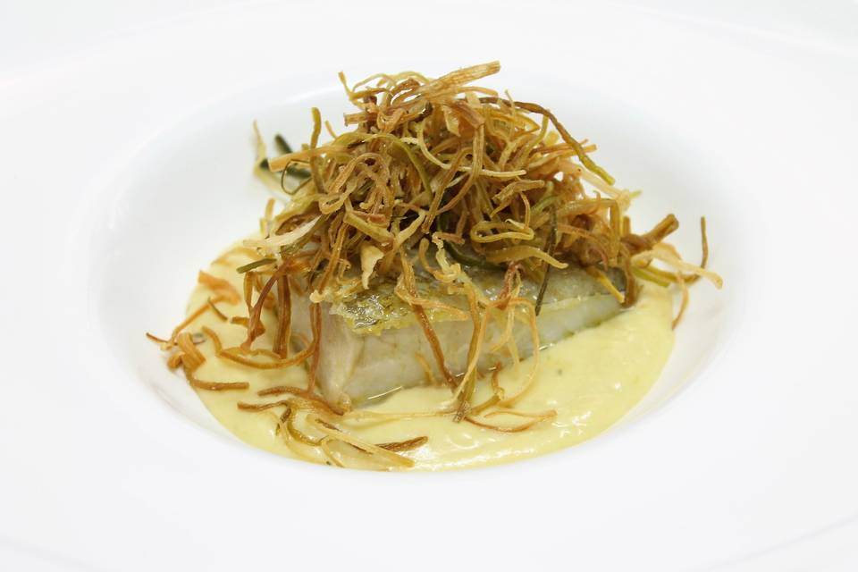 Bacalao con purrusalda