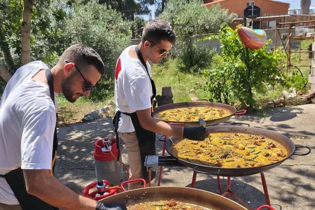 Showcooking de paella
