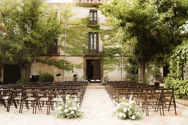 En la boda de M & A