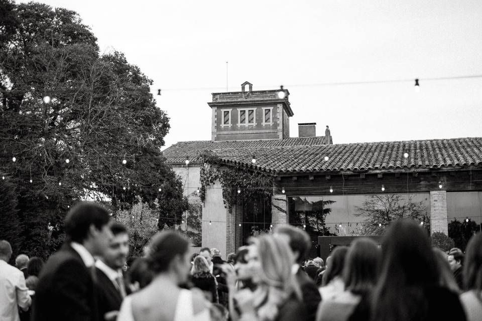 En la boda de M & A