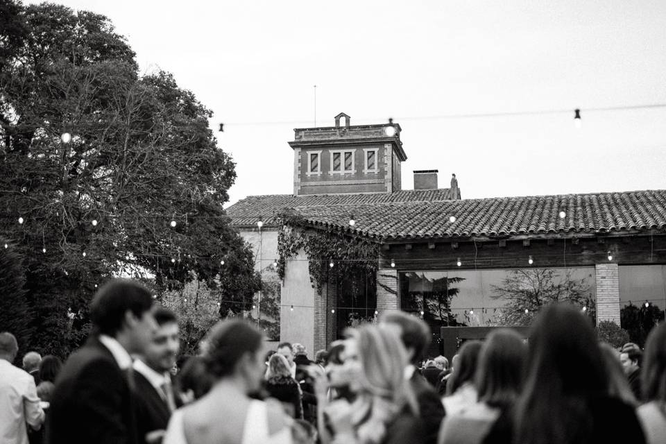 En la boda de M & A
