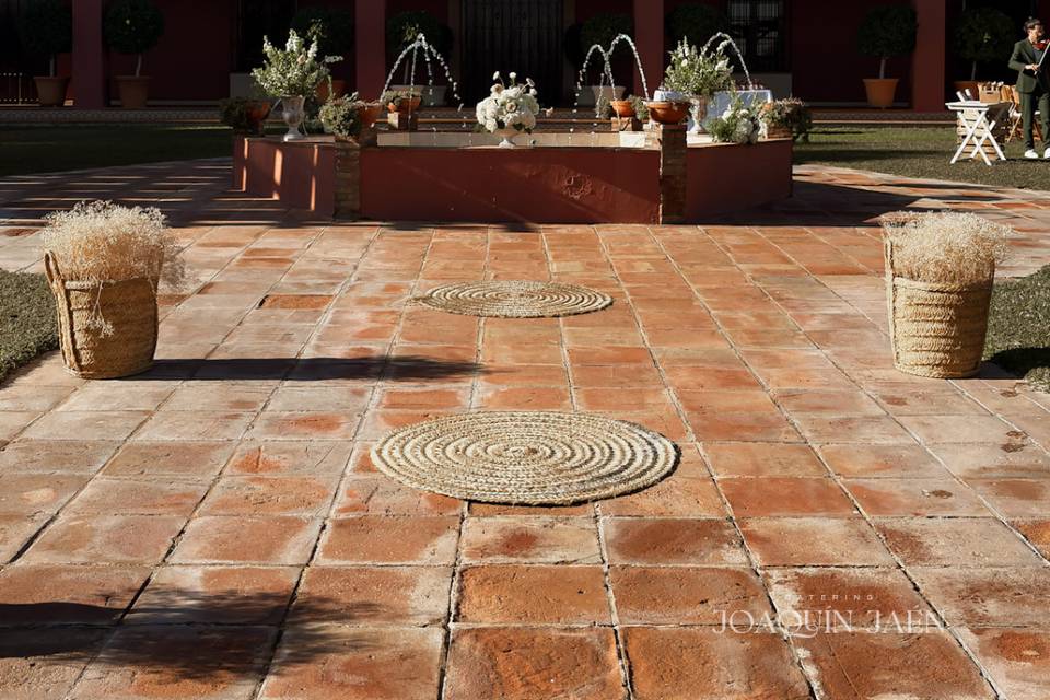 Entrada a la Hacienda