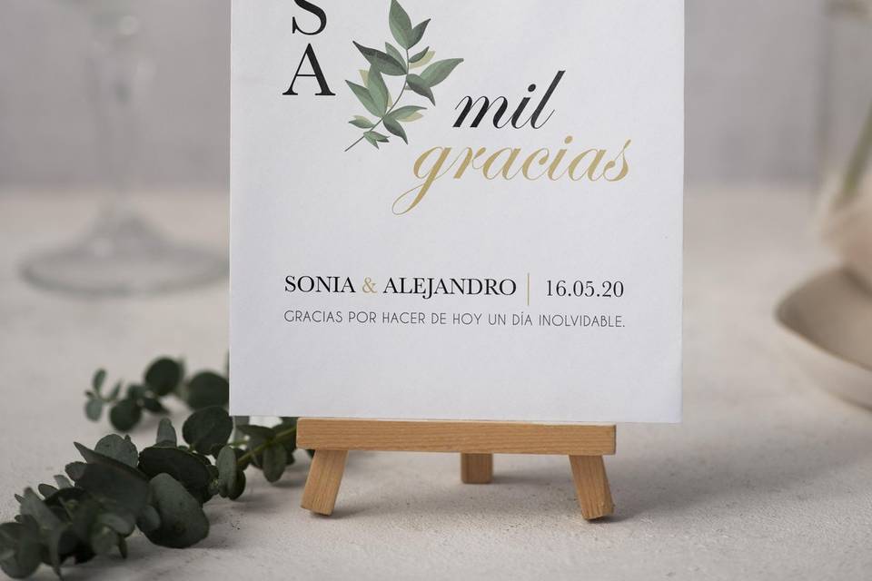 Carteles de boda