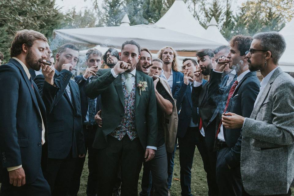 Los amigos del novio