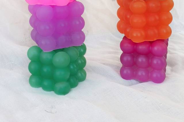 Velas aromáticas de cubo