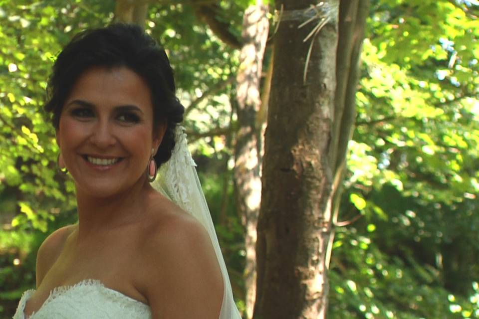 La sonrisa de la novia