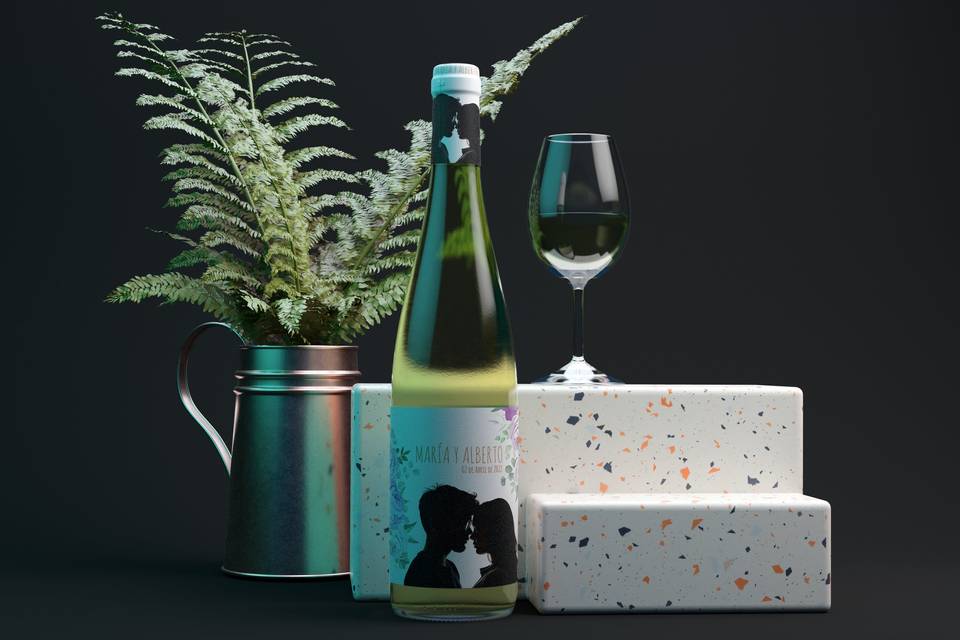 Botella de Vino regalo