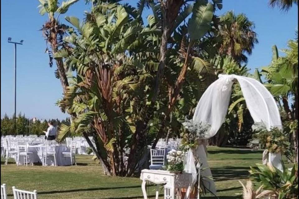 Altar boda