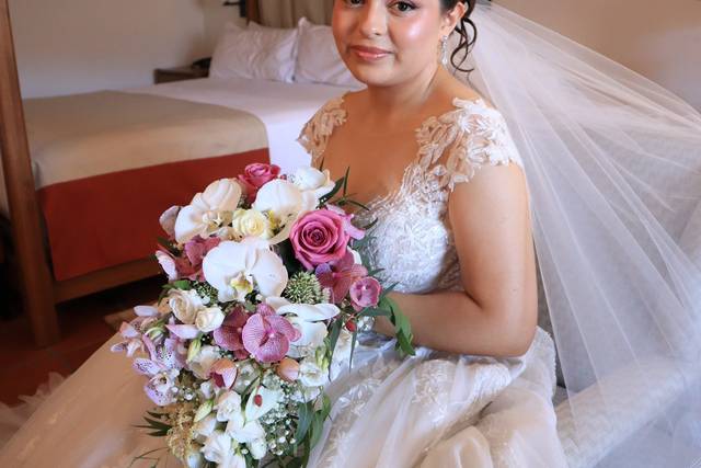 Novia romántica jaén