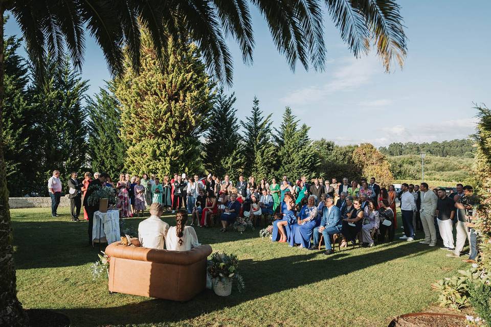 Ceremonia hórreo madera