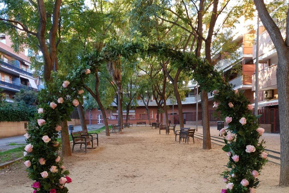 Arco de boda