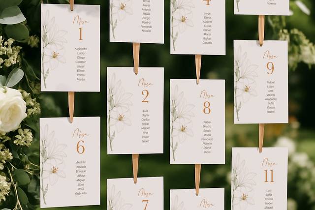Seating plan ao ar livre