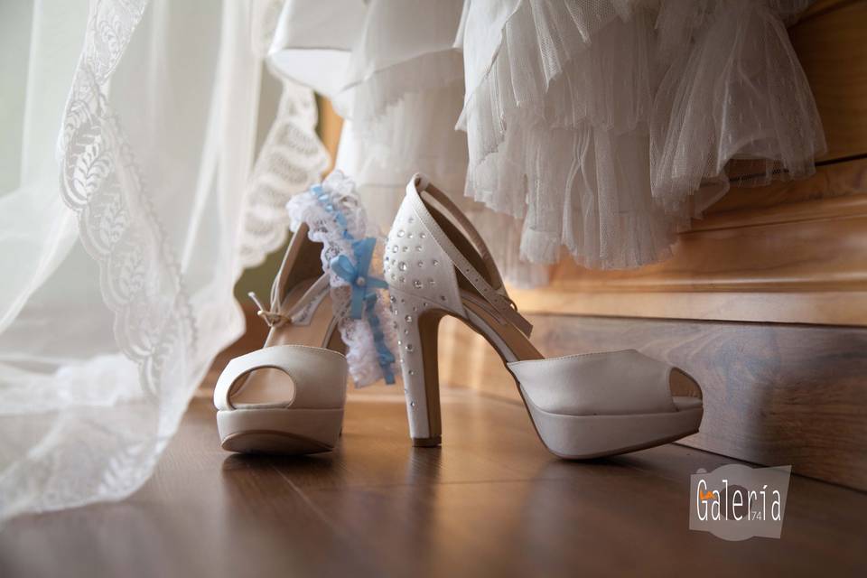 Zapatos de la novia