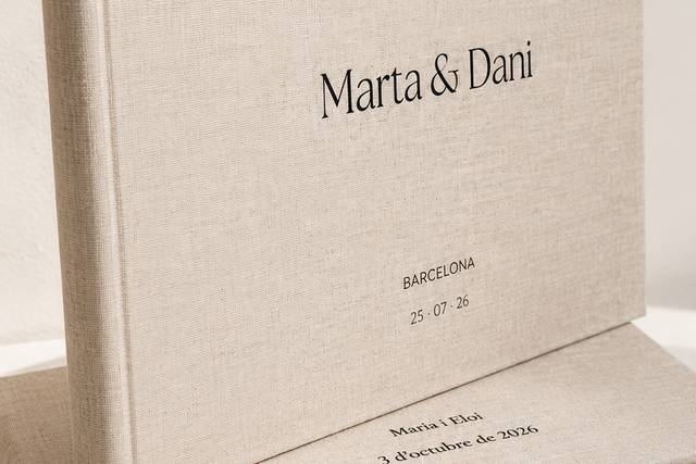 Libro de firmas lino