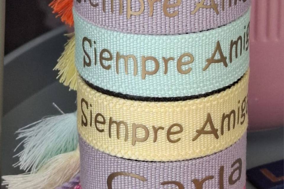 Pulsera personalizada