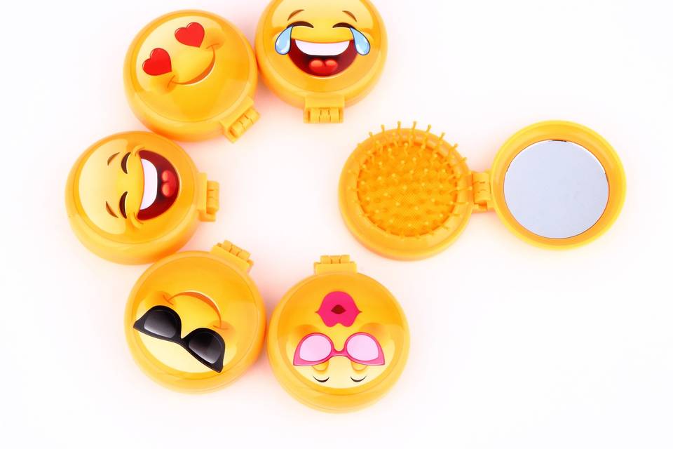 Espejos con cepillo Emoji