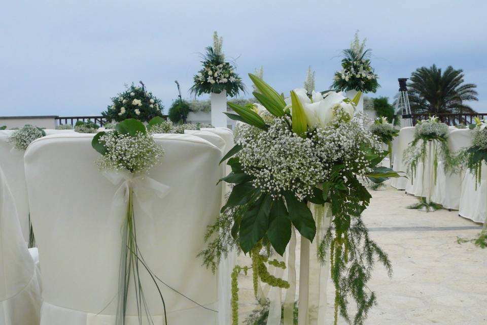 Decoración de boda