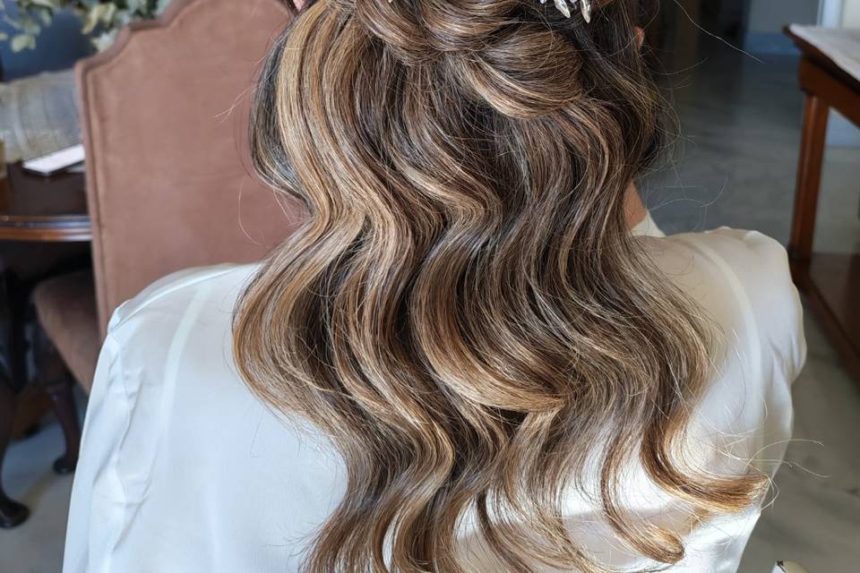 Peinado con trenzas