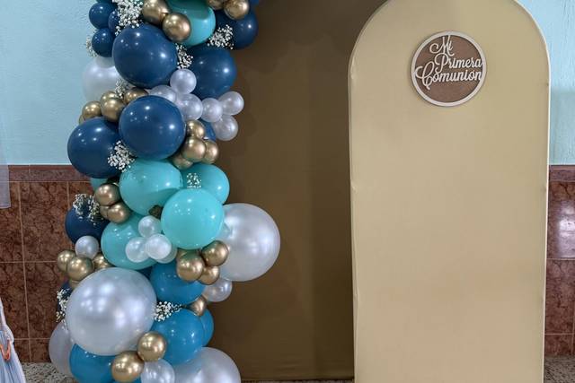 Decoración con globos