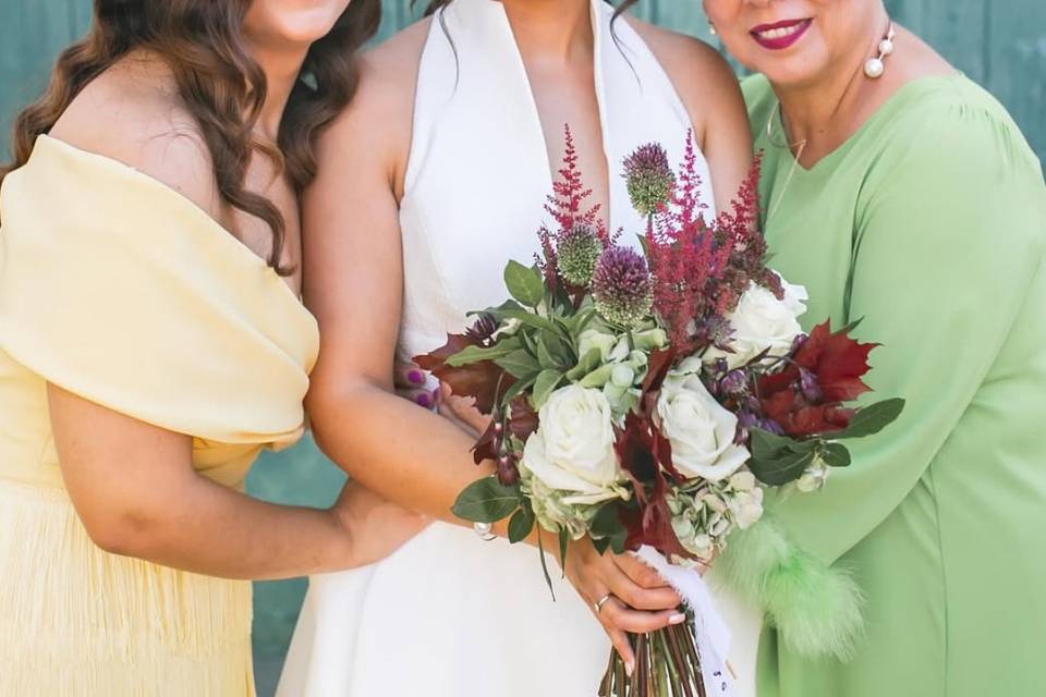 Lorena, hermana y mamá