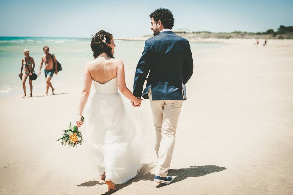 Boda en la playa