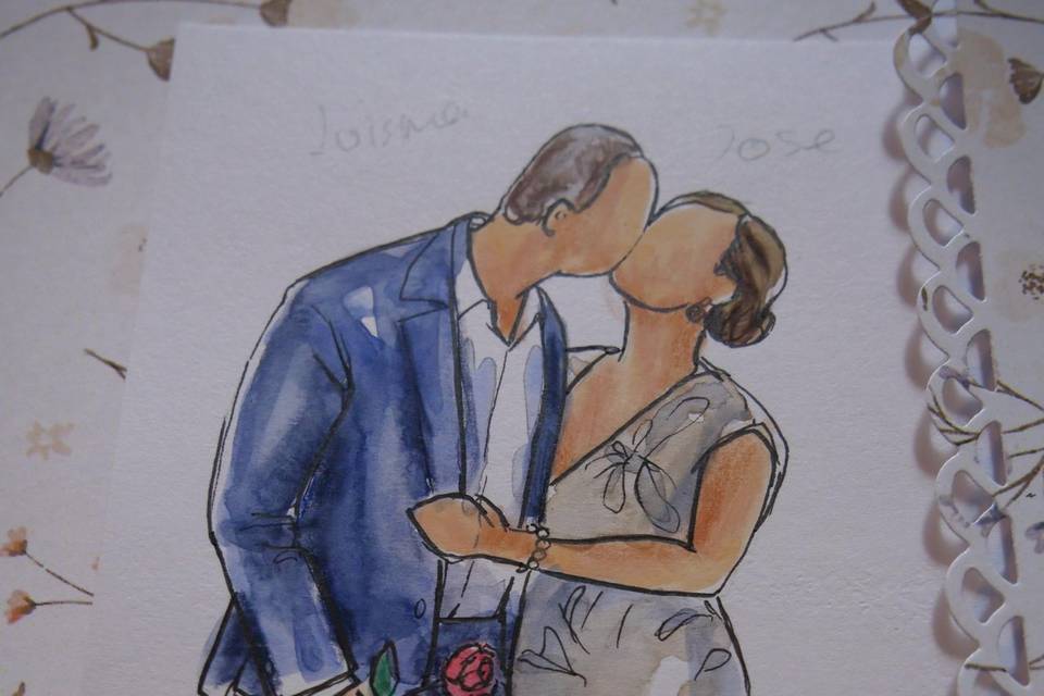 Acuarelas de invitados