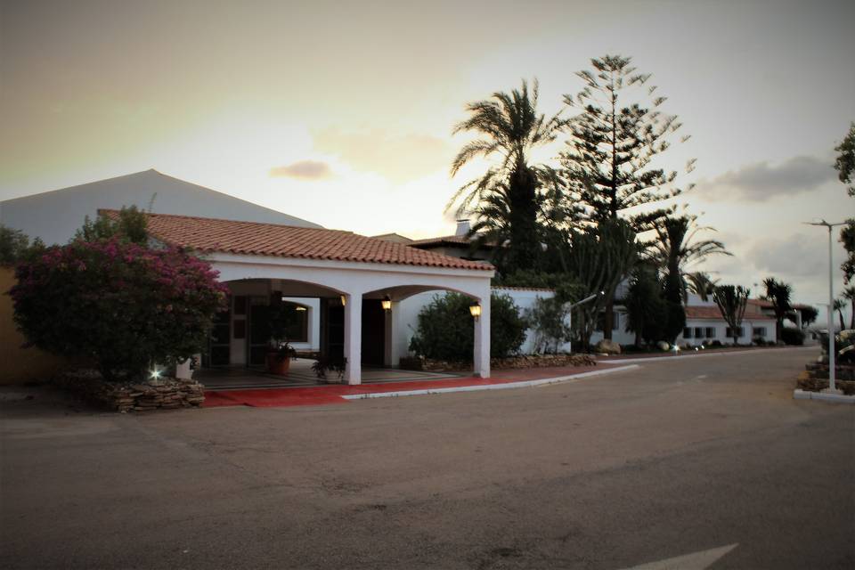 Patios de Cervantes. Noche