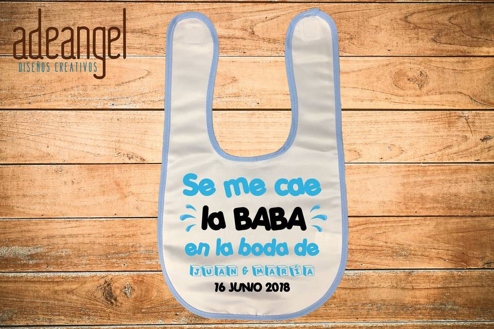 Babero personalizado