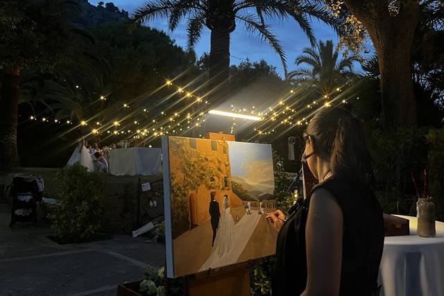 Live Painter Penelope Servera