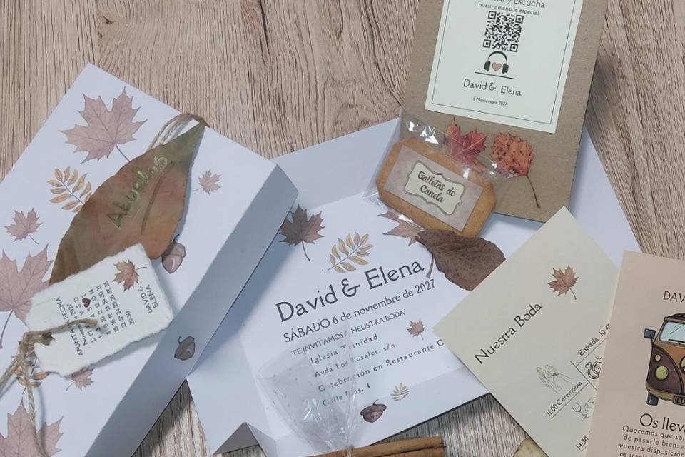 Invitación Sensorial Premium