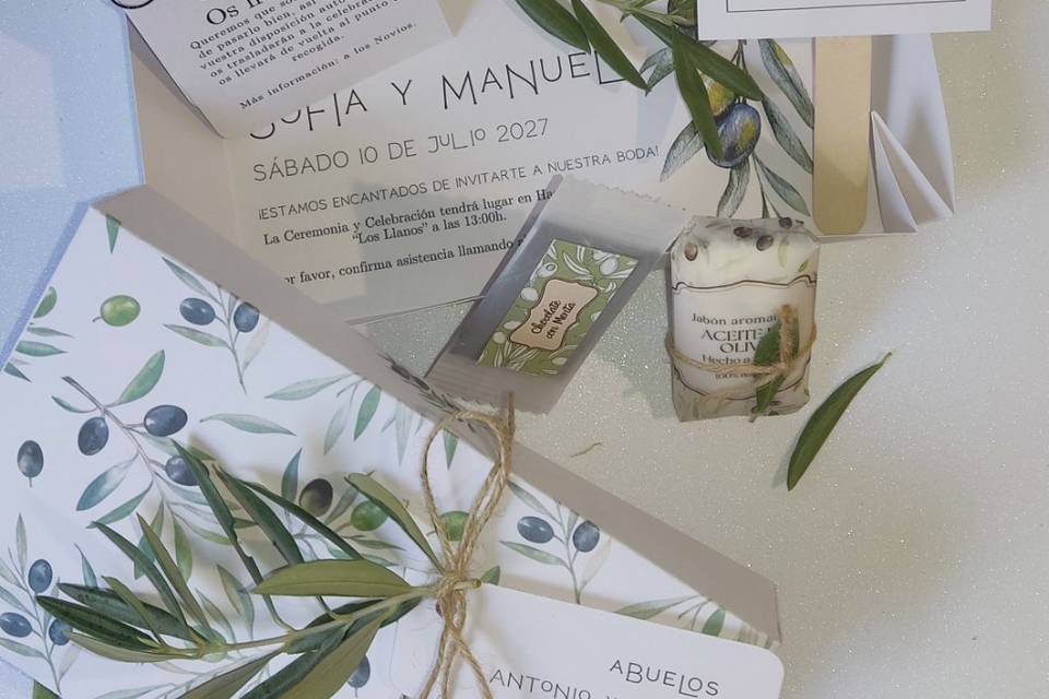 Invitación Sensorial Premium