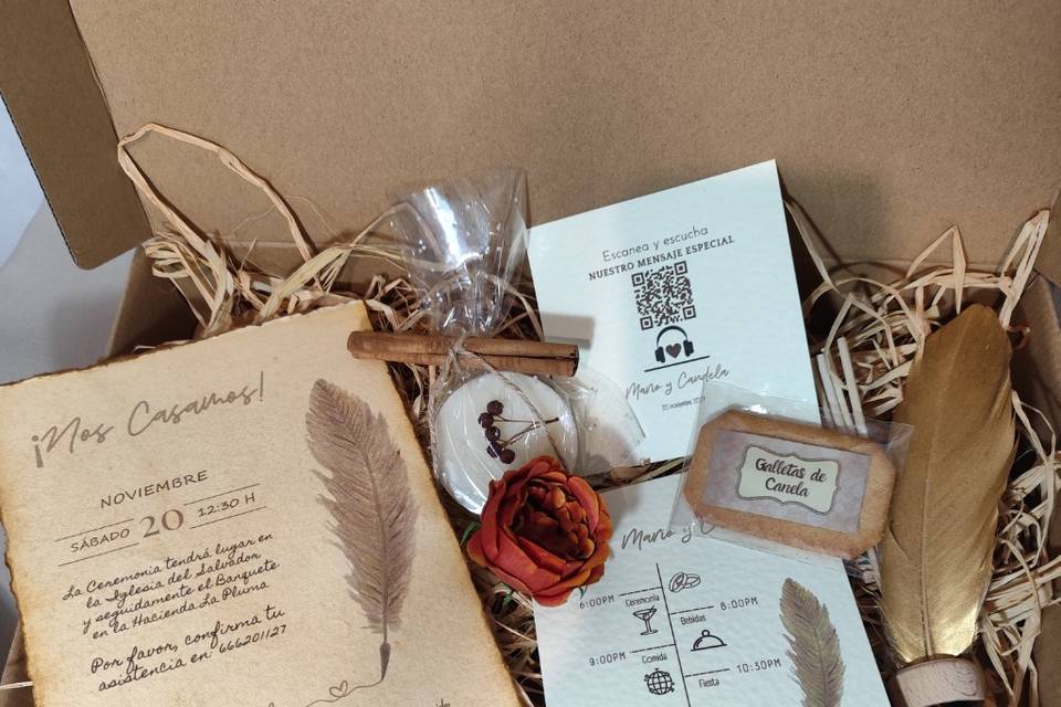 Invitación Sensorial Premium