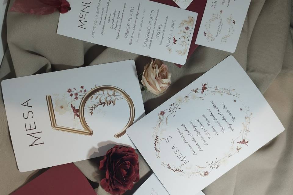 Papelería de Boda