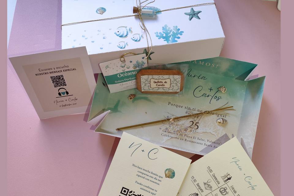 Invitación Sensorial Premium