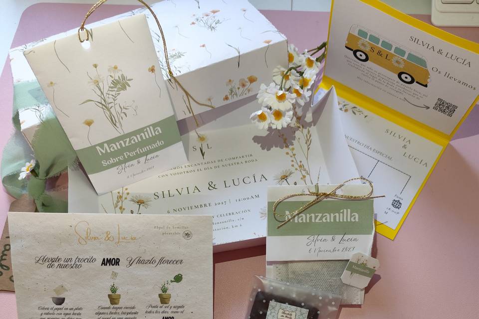 Invitación Sensorial Premium