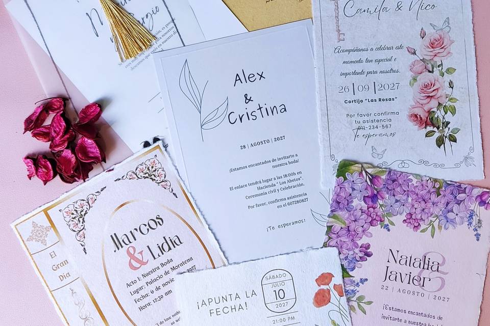 Invitaciones tradicionales