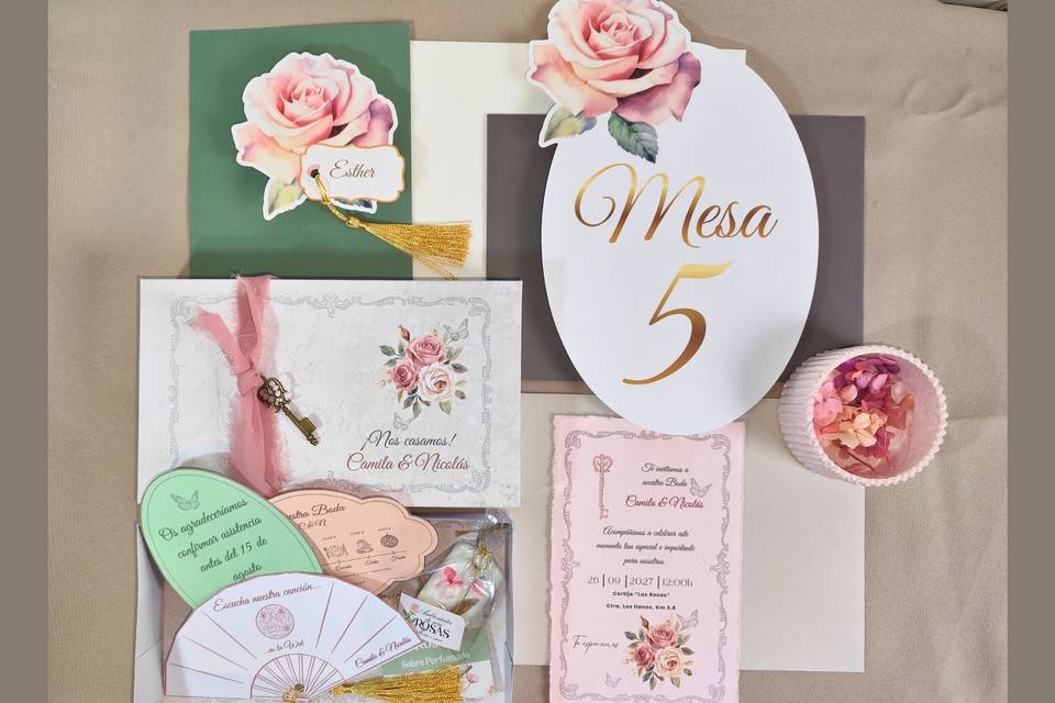 Invitación Sensorial Premium