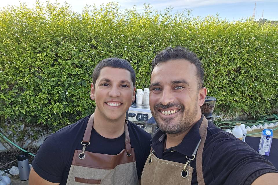 Expertos en servir el café