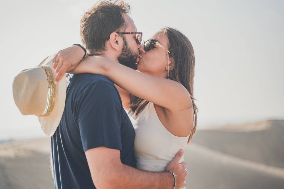 Preboda en las dunas