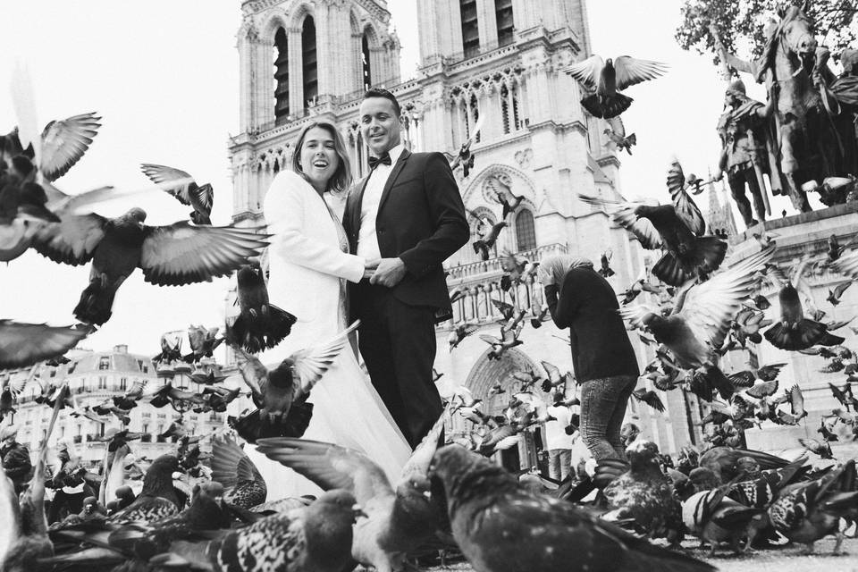 Postboda en París