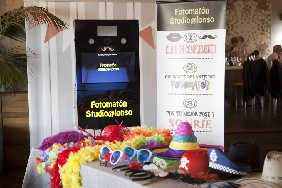 Fotomatón y Plataforma 360 Studioalonso