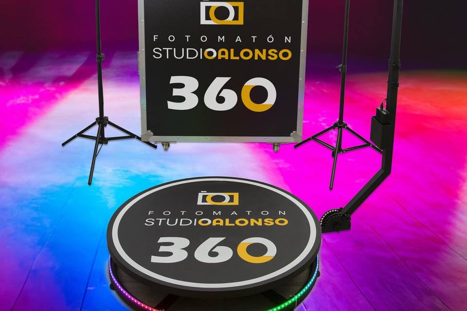 Fotomatón y Plataforma 360 Studioalonso