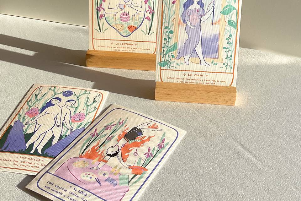 Mesas de invitados