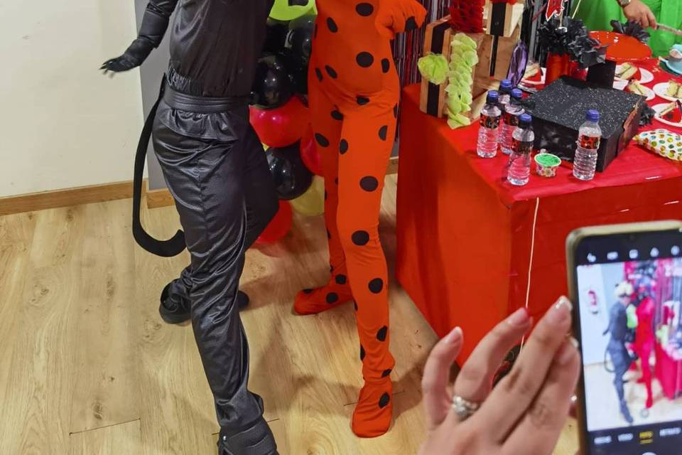 Ladybug y Cat Noir