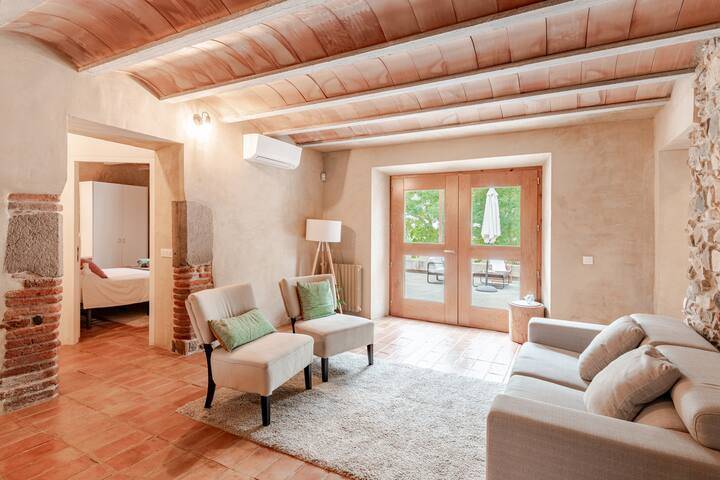 Sala d'estar masia
