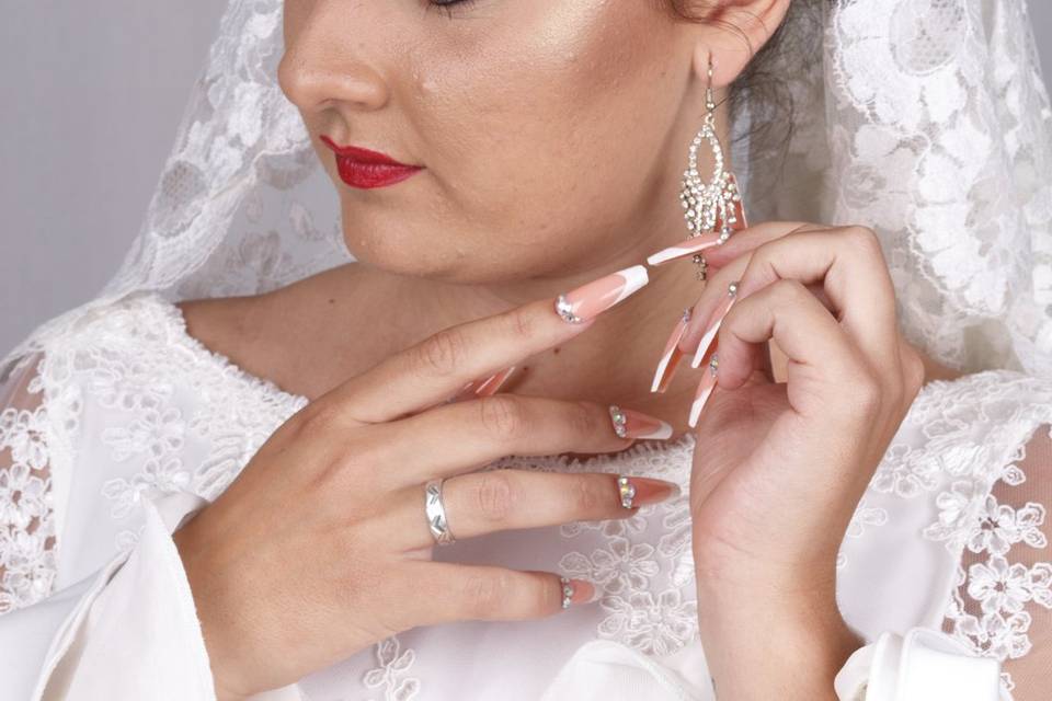 Maquillaje de novia andaluza