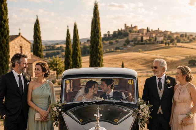 Boda y padrinos