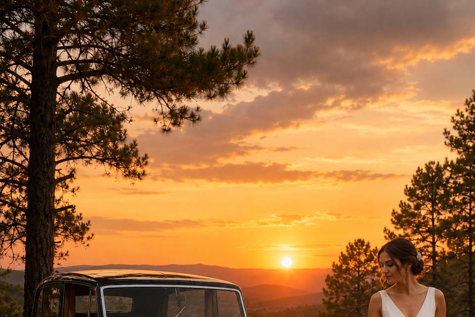 Boda al atardecer