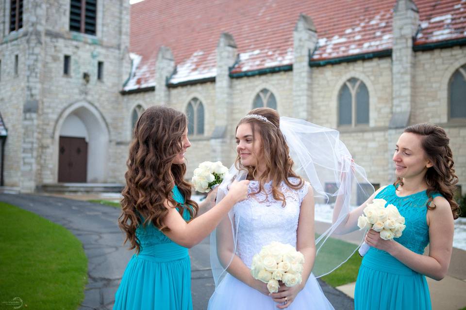 La boda en Estados Unidos