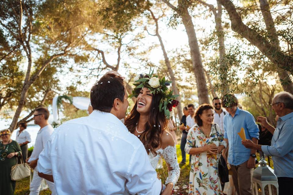 La boda en Cala Gran, Mallorca